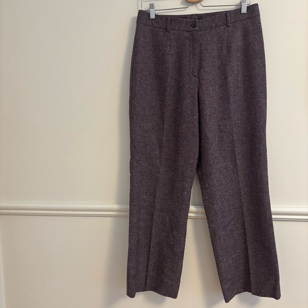 MaxMara Weekend Plum-Heather Trousers